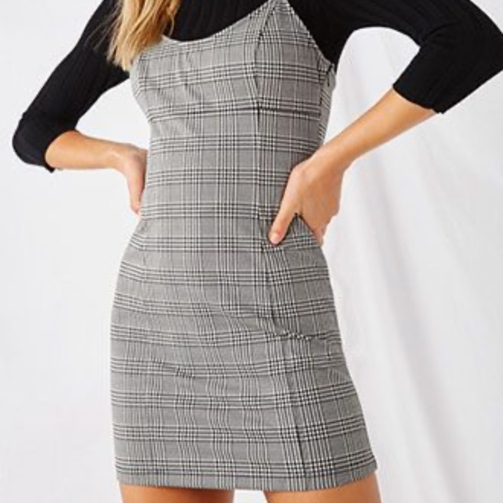 Plaid cami dress